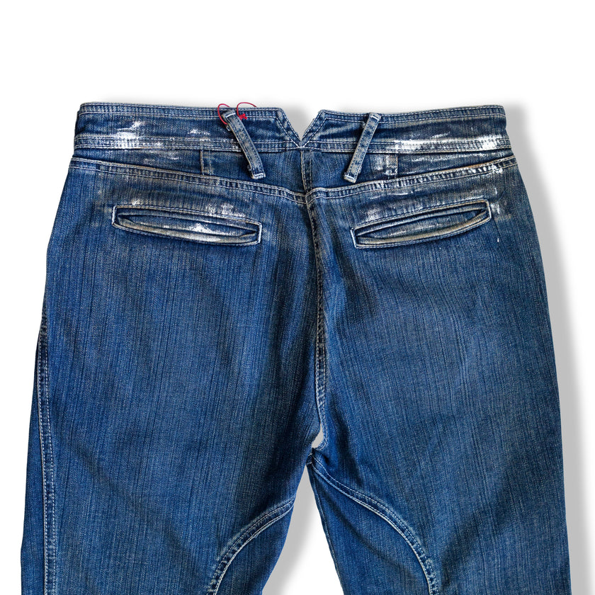 ARMANI JEANS super hot Y2K capris (S)