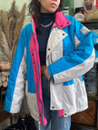 Vintage funky oversized ski jacket