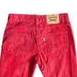Levi's 511 low waisted red corduroy pants (W33)