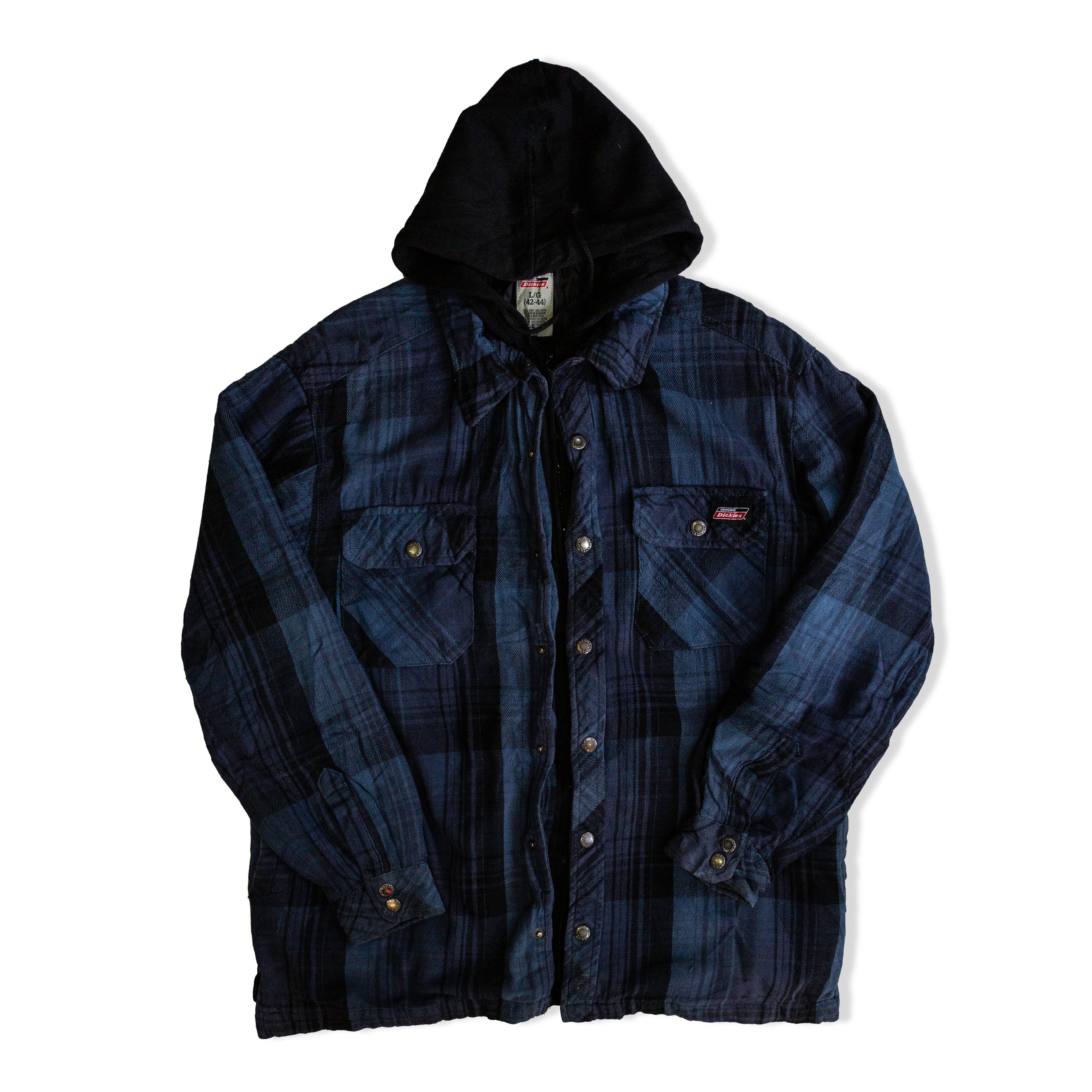 Dickies Flannel hooded jacket (L)