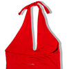 Super hot vintage red  halter neck dress (L)