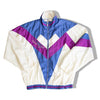 Vintage funky colorful windbreaker (M)