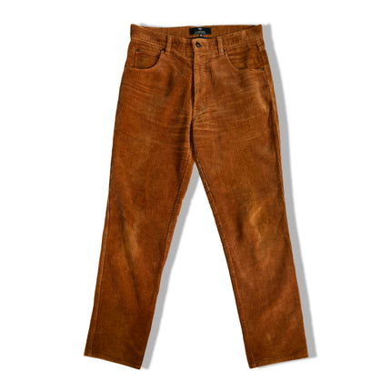 KINGFIELD CARAMEL BROWN CORDUROY PANTS