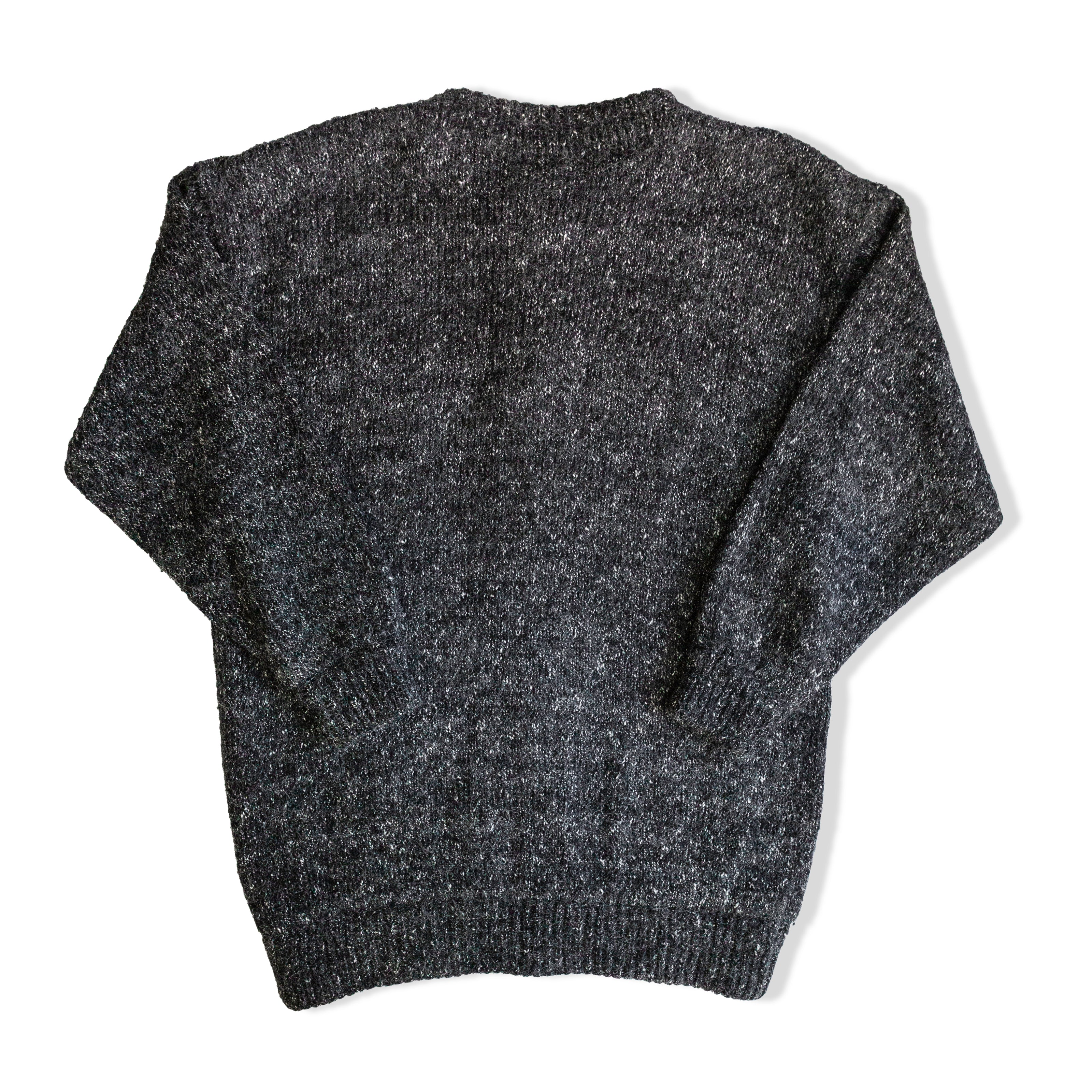 Vintage funky knit cardigan (L)