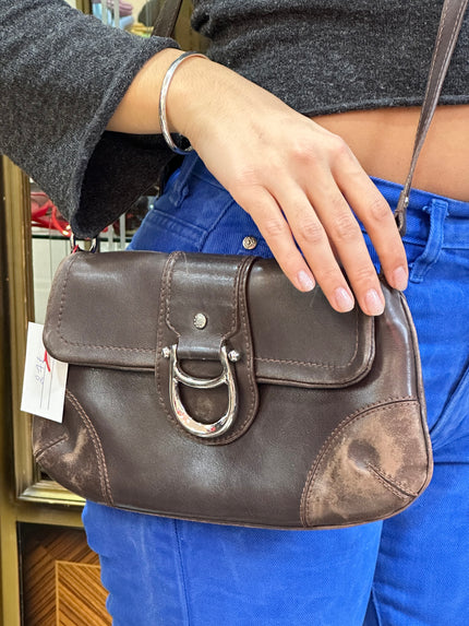 Super cute cross body leather bag