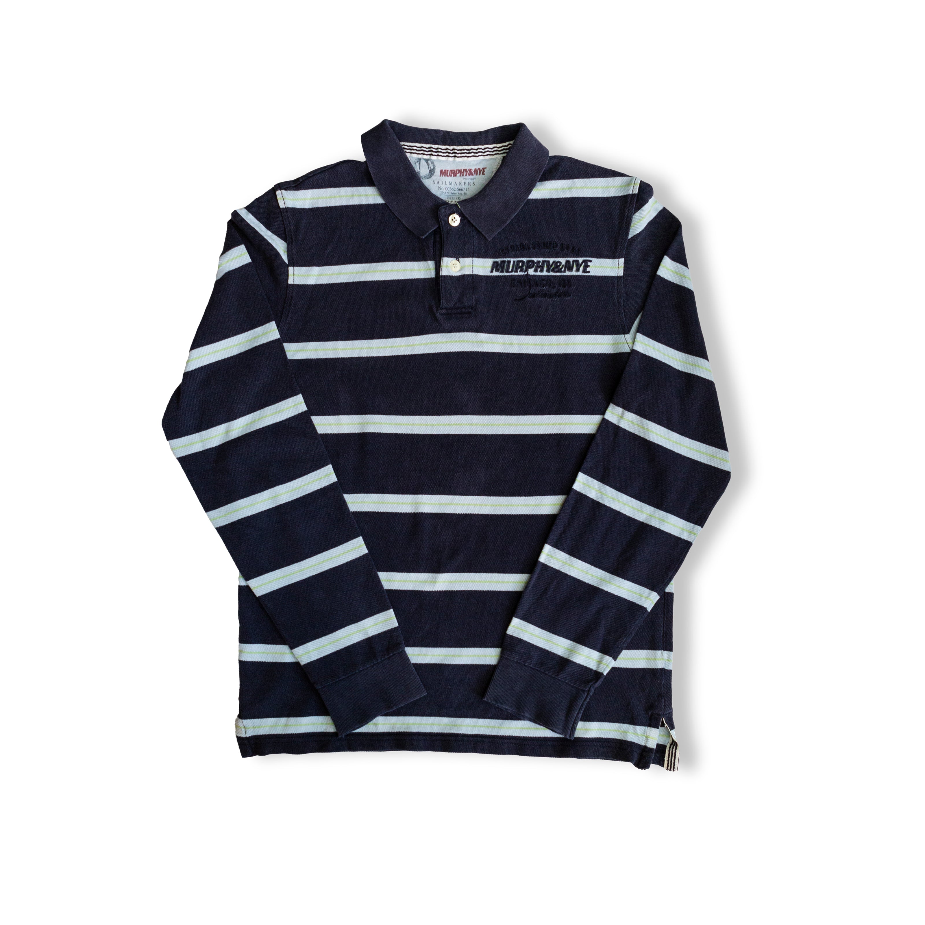 Men's longsleeve polo top