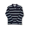Men's longsleeve polo top