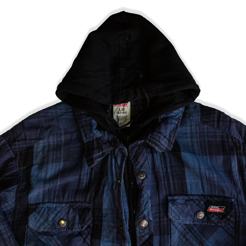 Dickies Flannel hooded jacket (L)