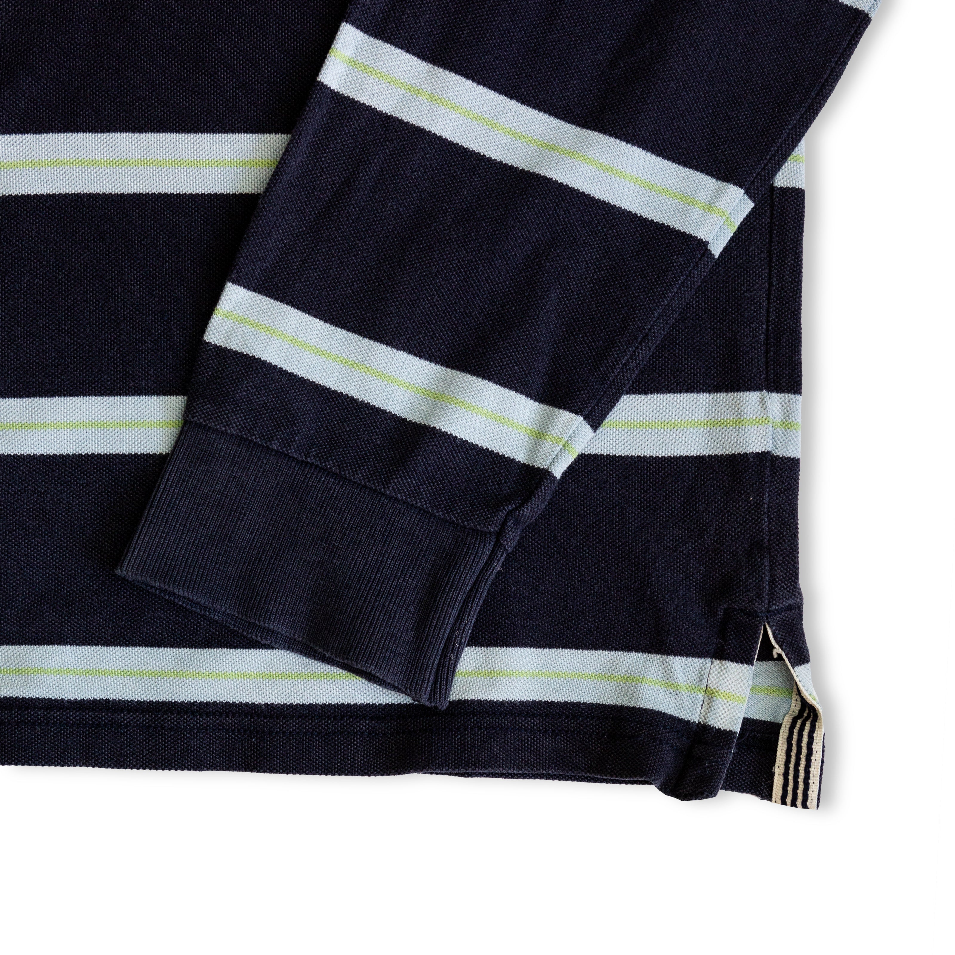 Men's longsleeve polo top