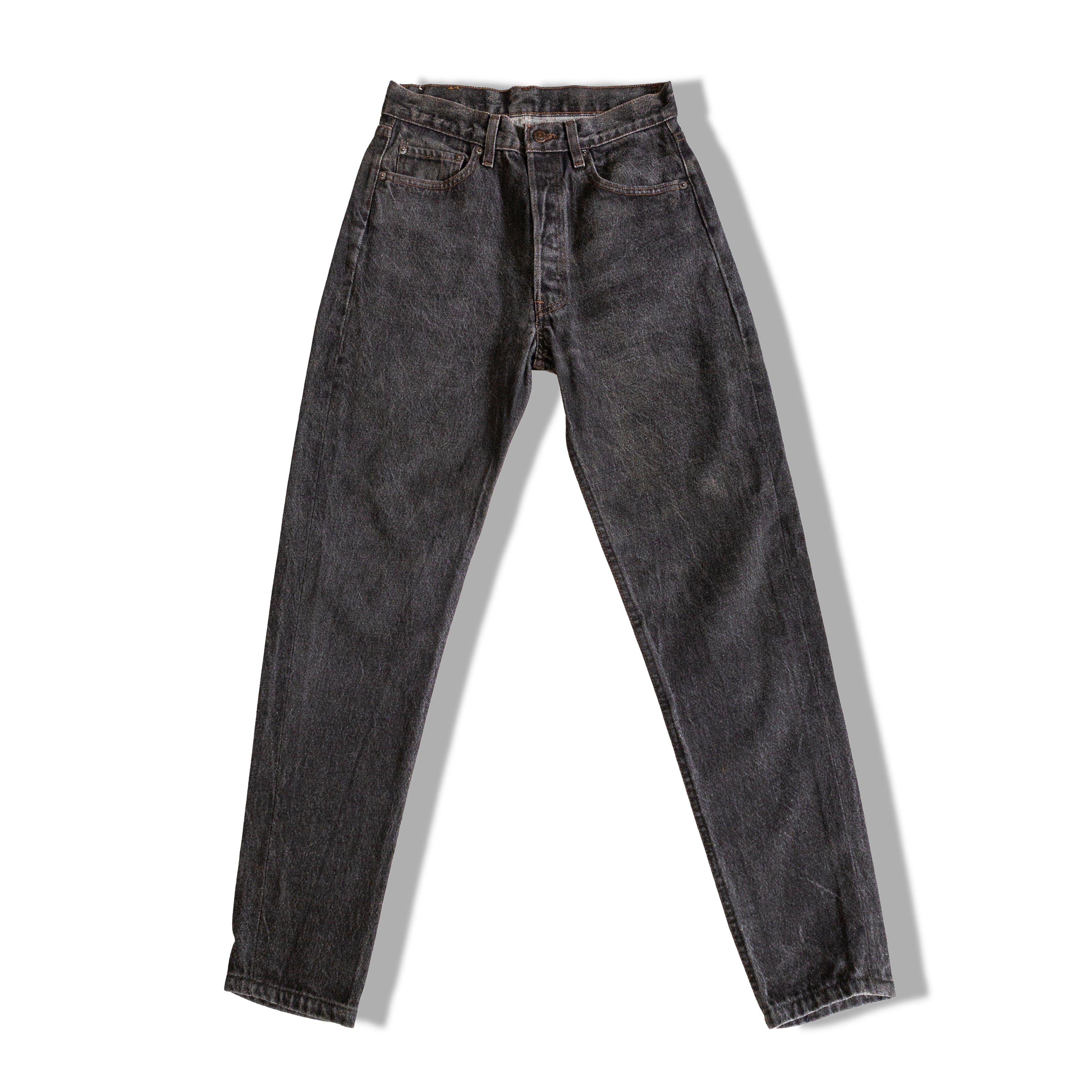 Levis 501 dark grey wash (W30)