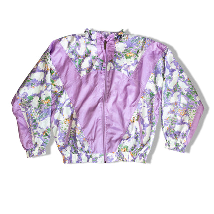 Vintage funky colorful winbreaker (M)