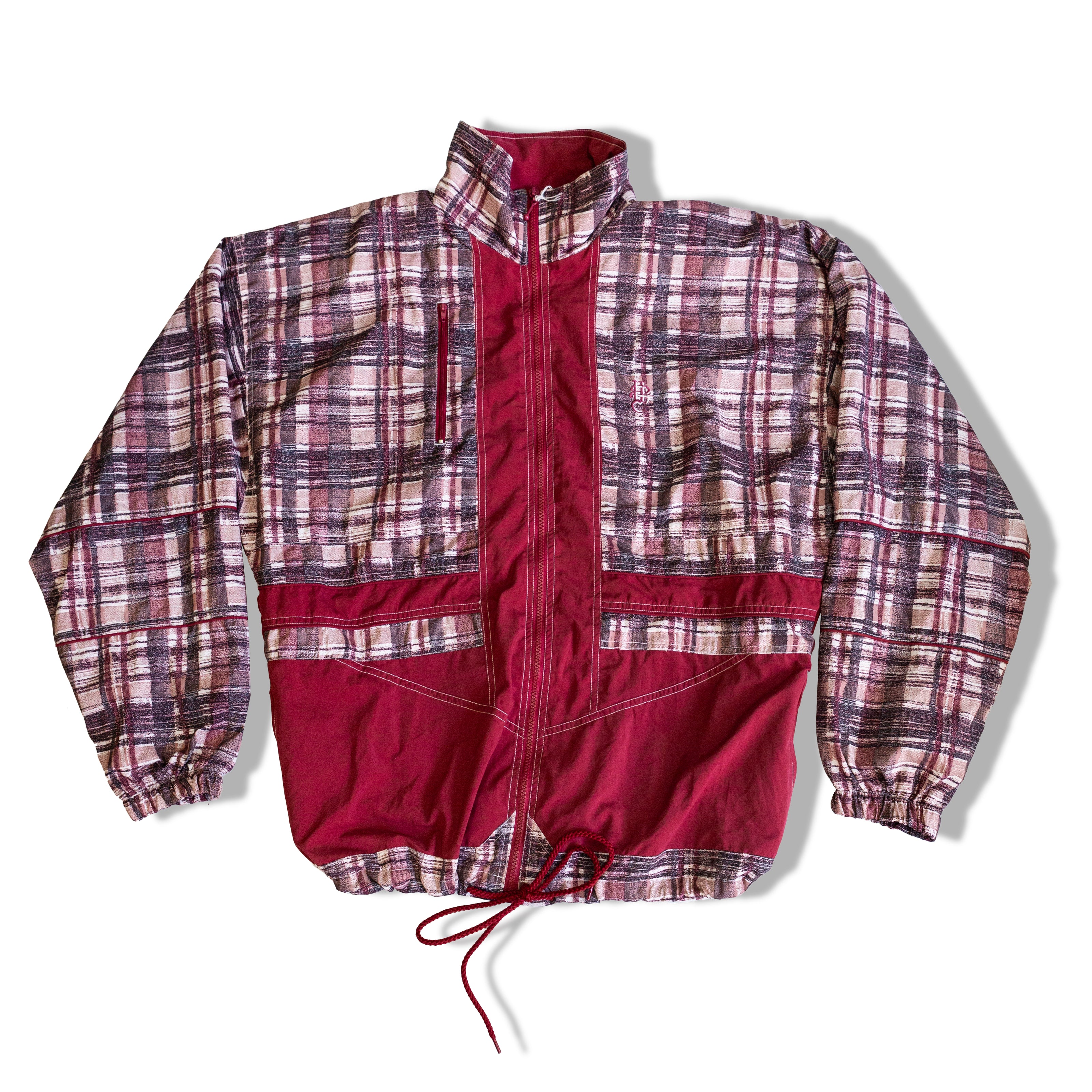 Vintage Funky patterned windbreaker (M)