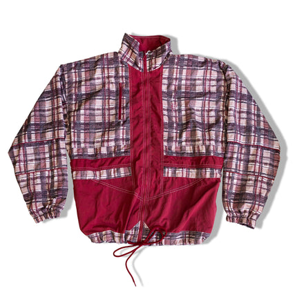 Vintage Funky patterned windbreaker (M)