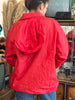 Vintage red light jacket