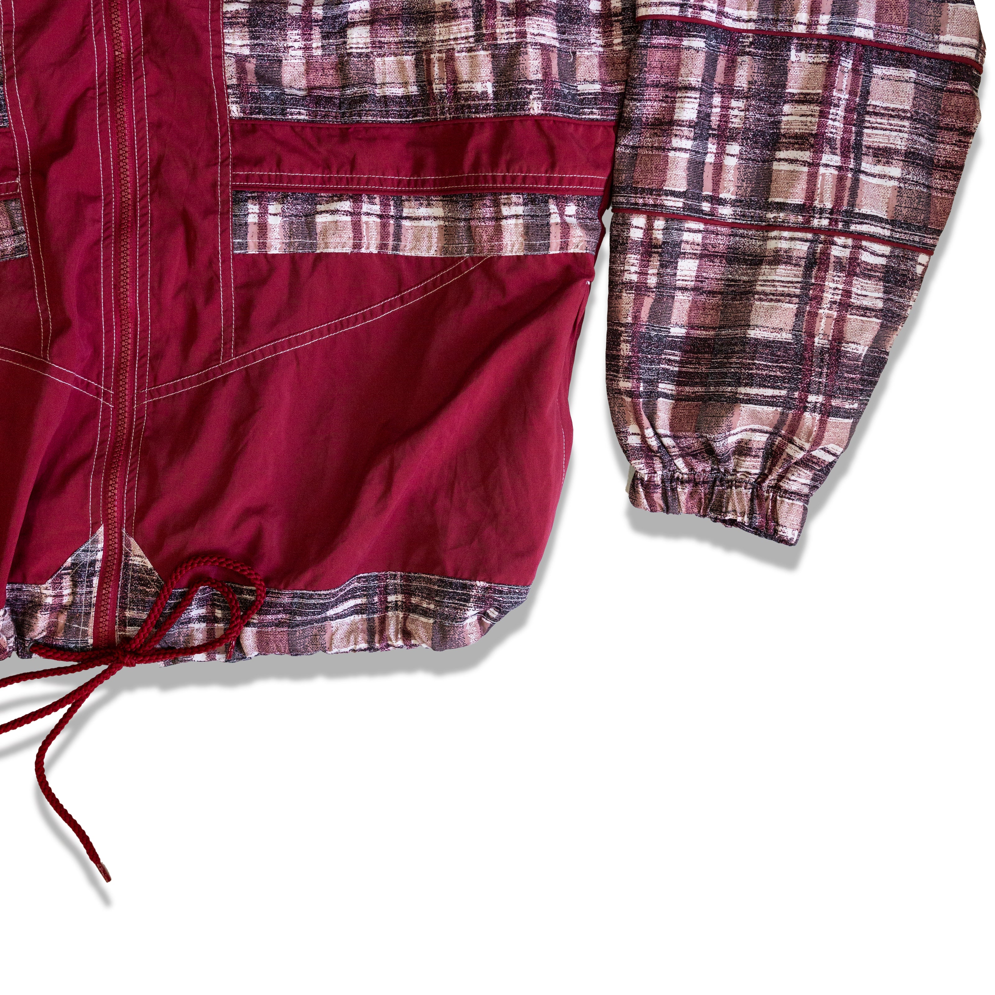 Vintage Funky patterned windbreaker (M)