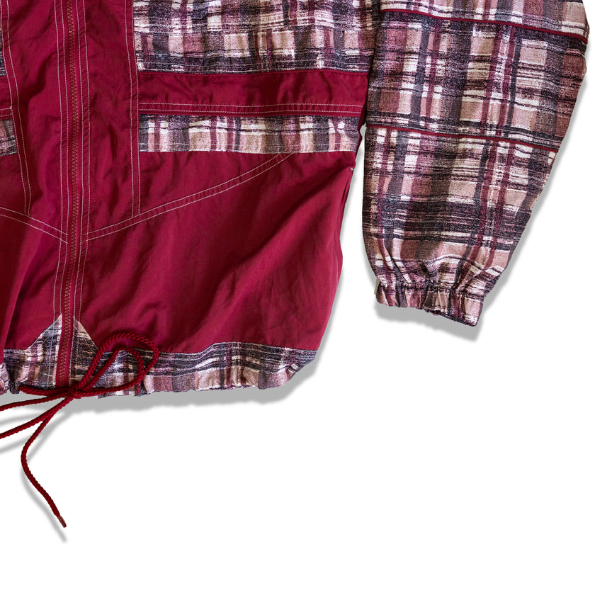 Vintage Funky patterned windbreaker (M)