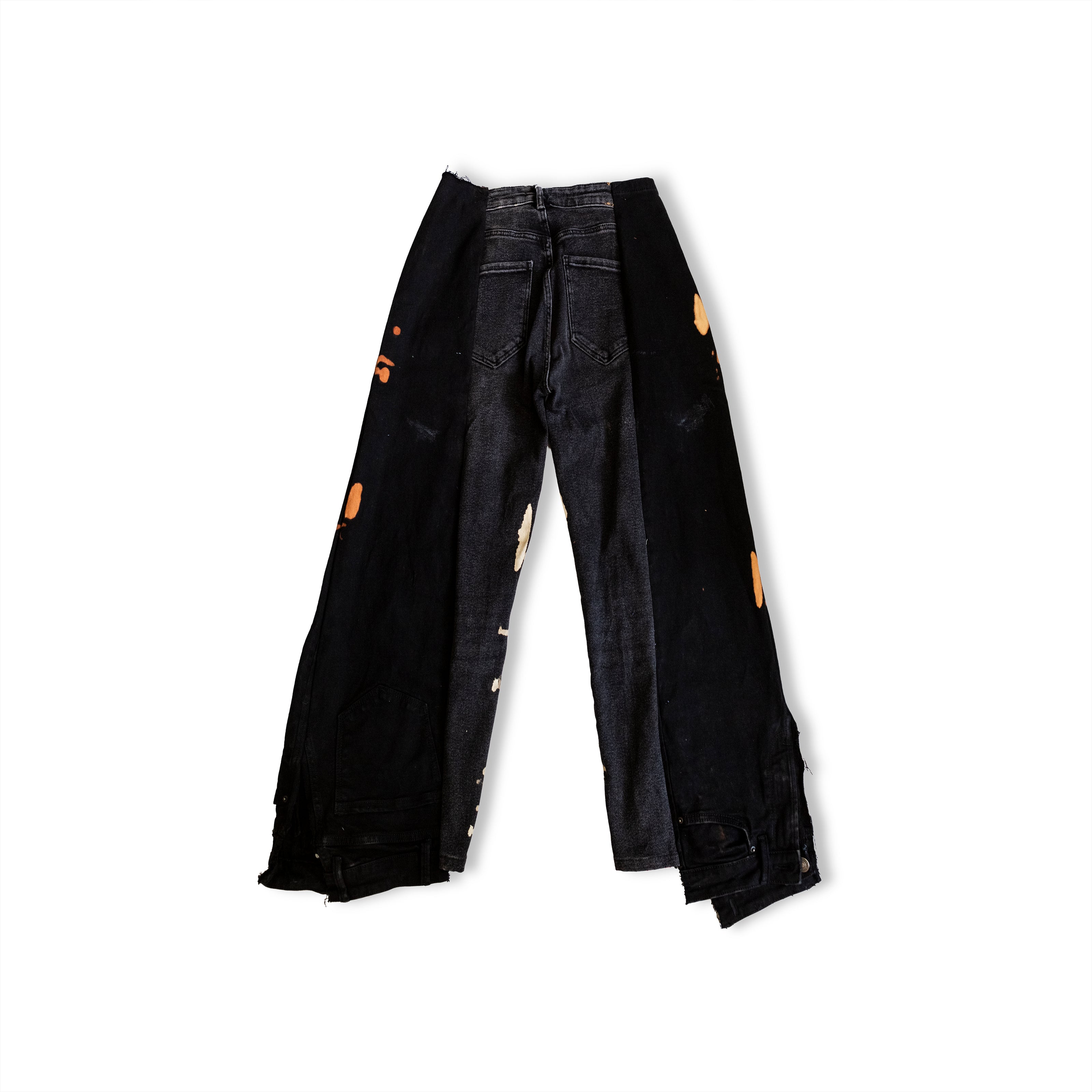 Thoughts Reworked patchwork jeans