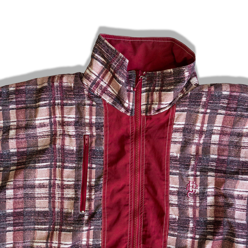 Vintage Funky patterned windbreaker (M)