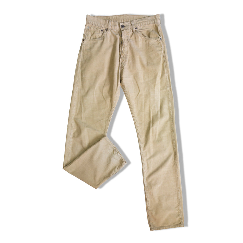 Levis 551 beige corduroy pants (W31)