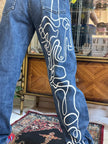 Americanino baggy hand painted jeans