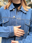 Vintage oversized denim jacket