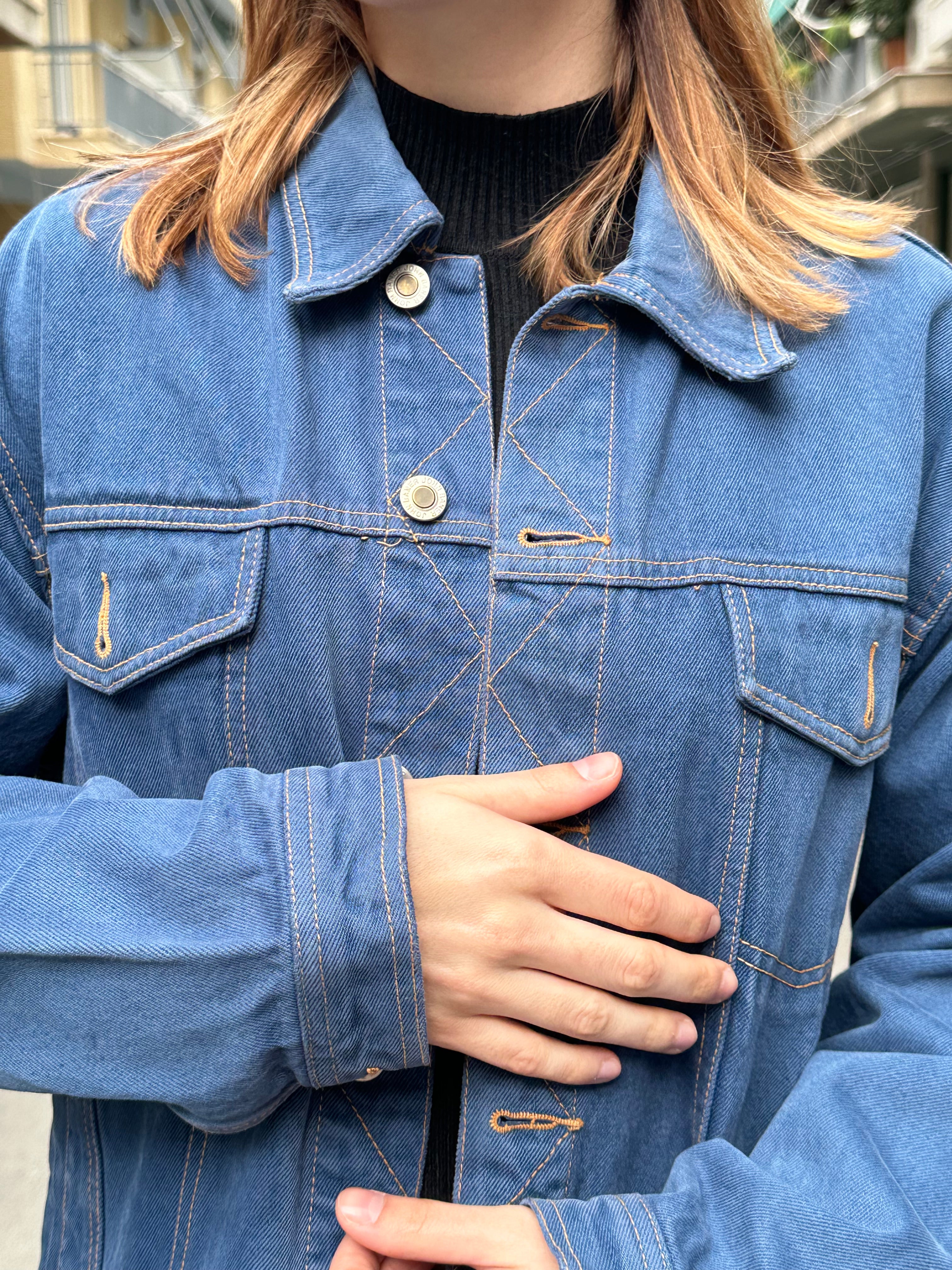 Vintage oversized denim jacket