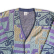 Vintage men’s funky knit cardigan (M)