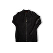 Gaudi Men's dark grey knit zip up (L)