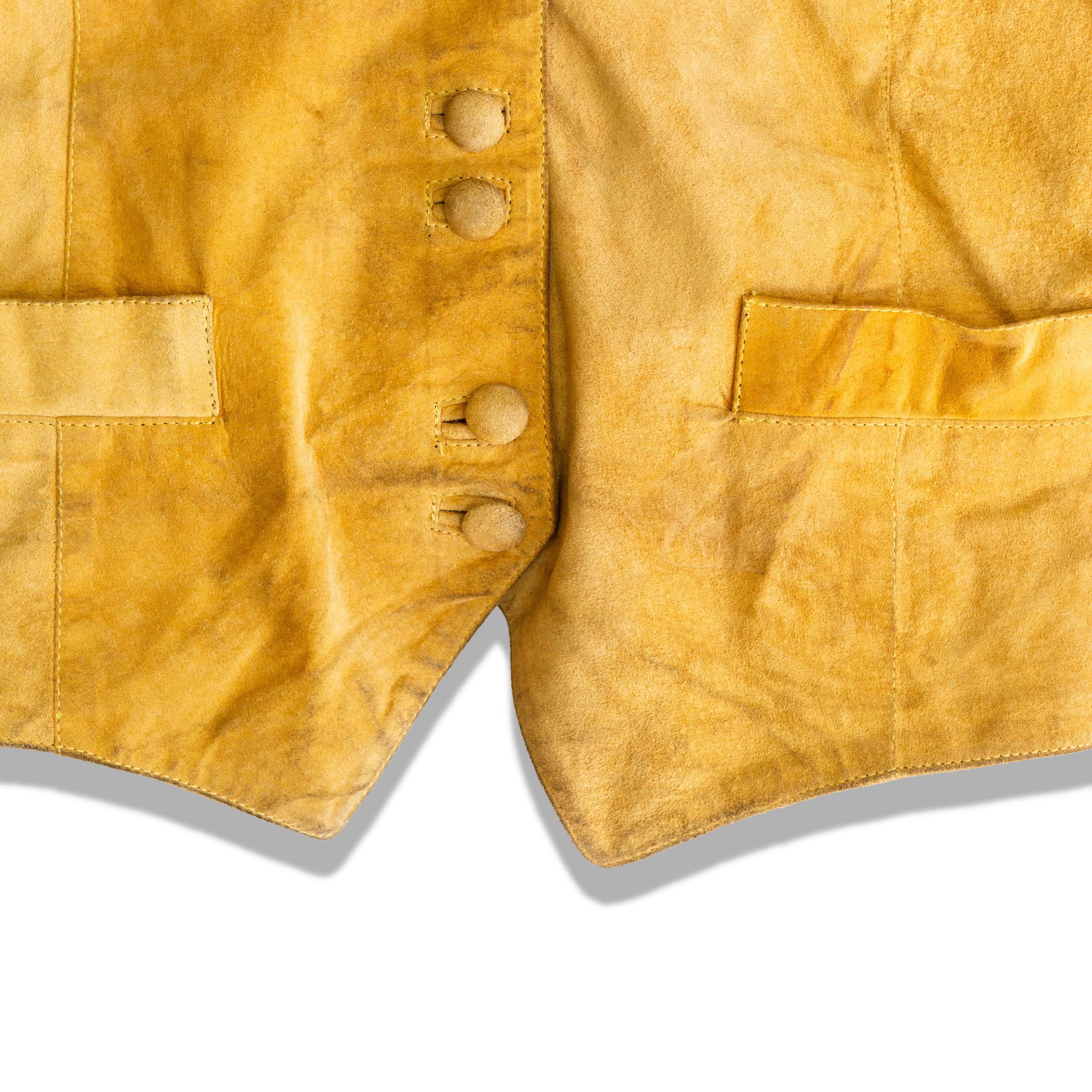 Vintage suede vest