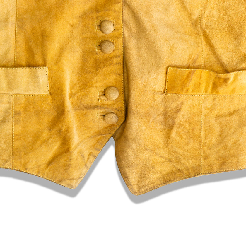 Vintage suede vest