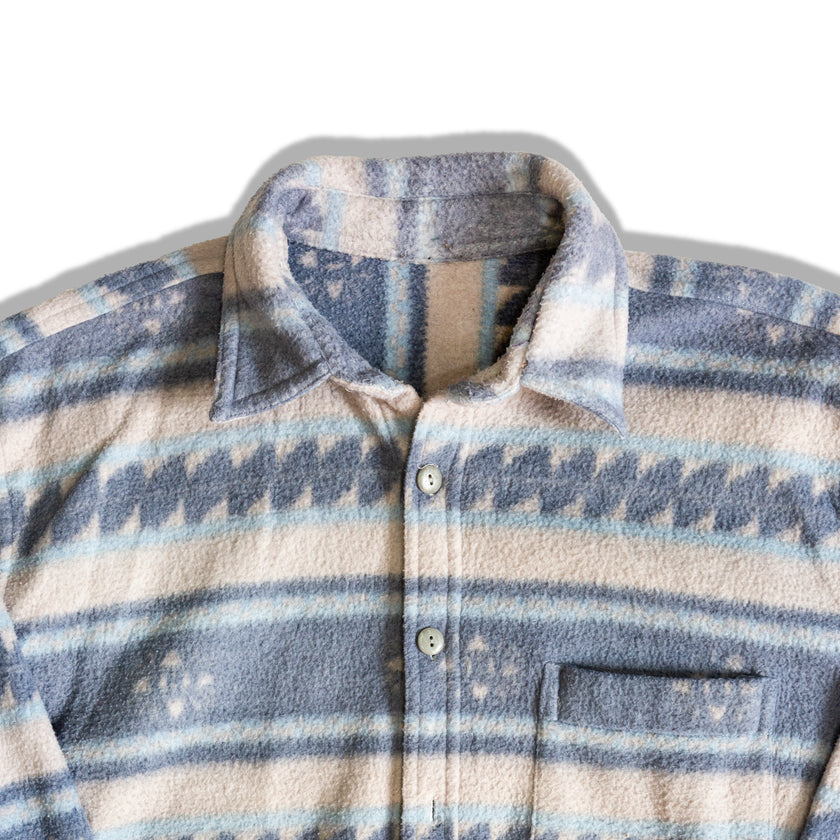 Cute fleece shirt with patterns