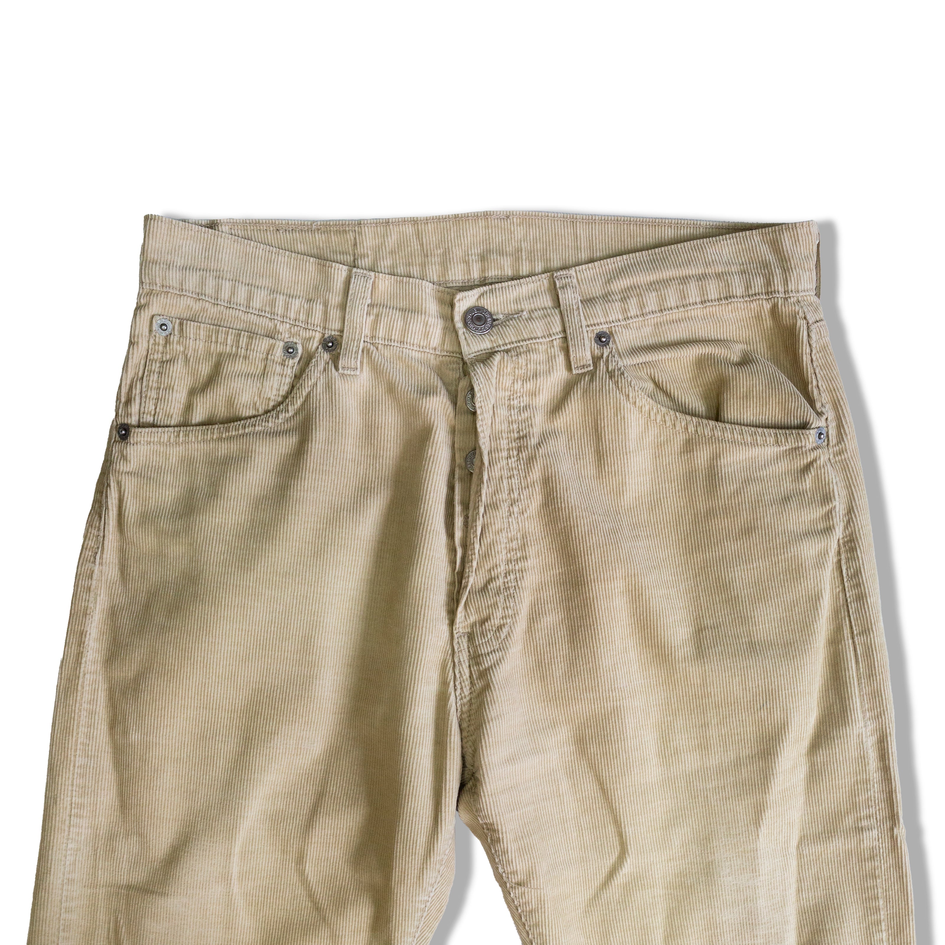Levis 551 beige corduroy pants (W31)