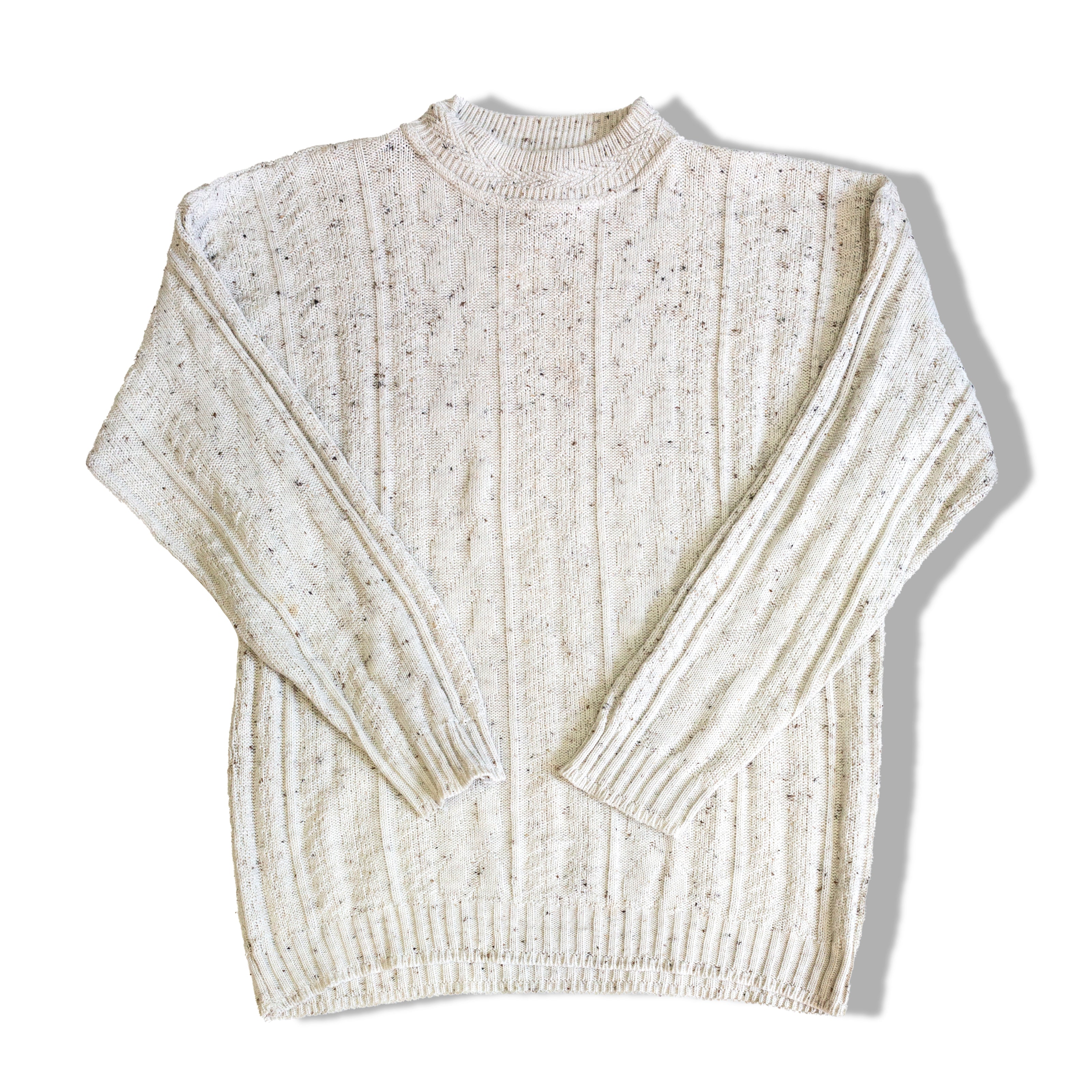 Cute round neck knit top