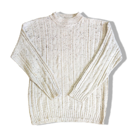 Cute round neck knit top