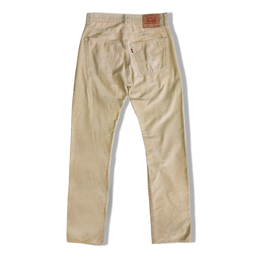 Levis 551 beige corduroy pants (W31)