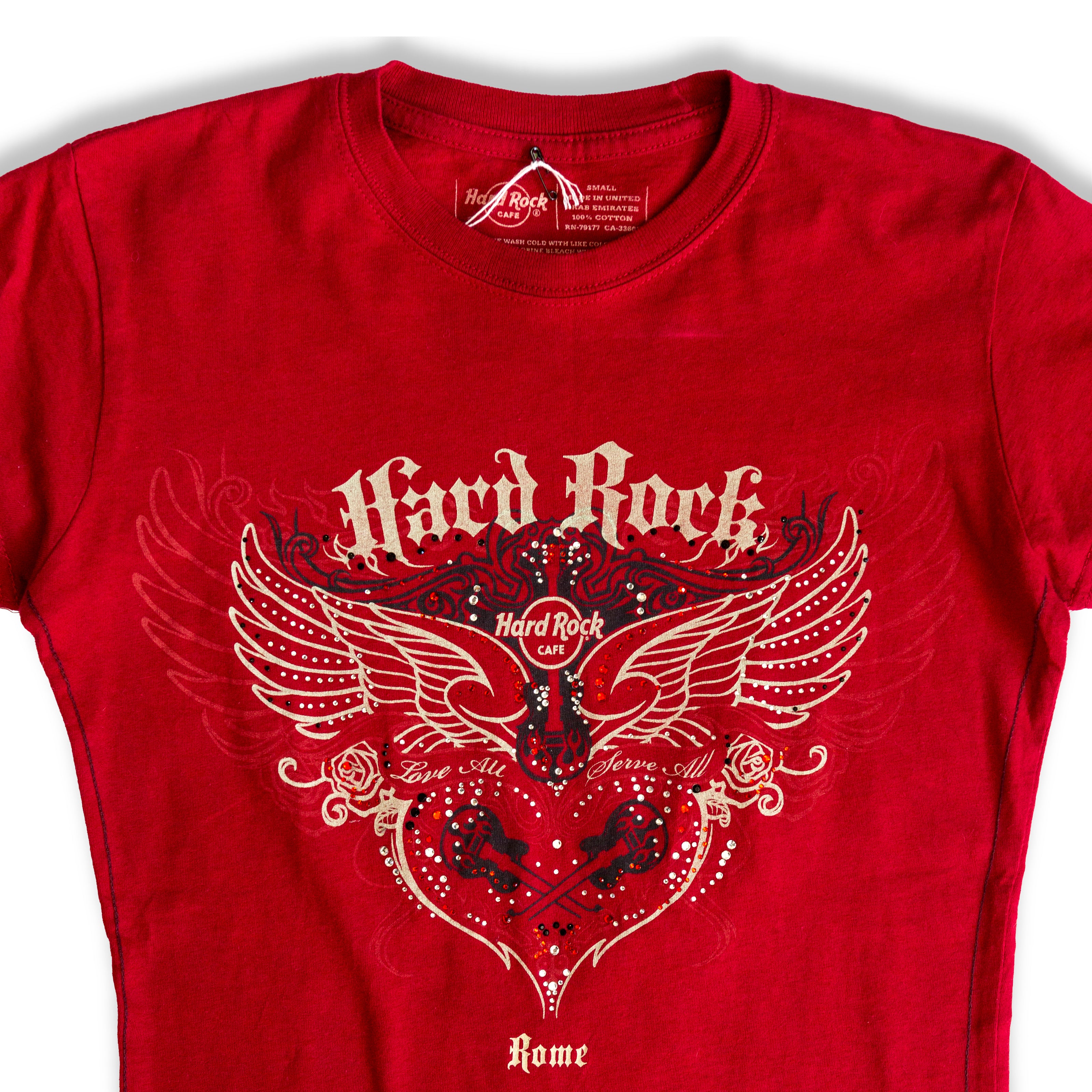 Hard Rock Cafe Rome woman's t-shirt (S)