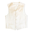 Vintage men’s jacquard silk vest (M)