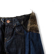 Thoughts Reworked patchwork jeans