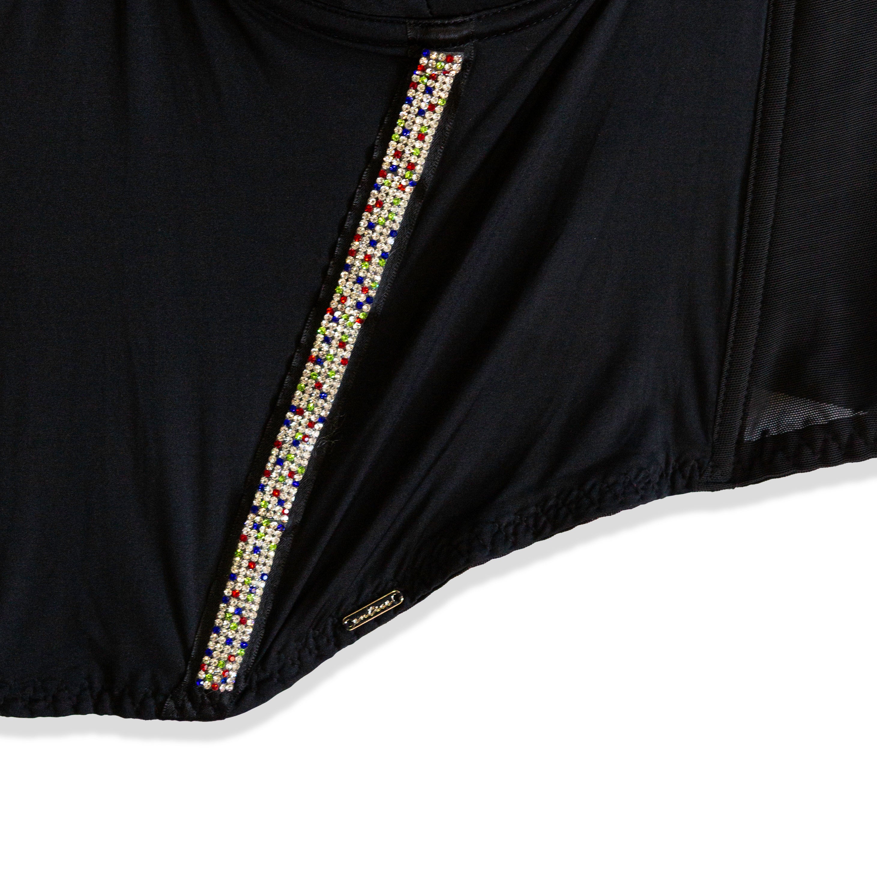 Super hot corset top with sparkly straps (90D)