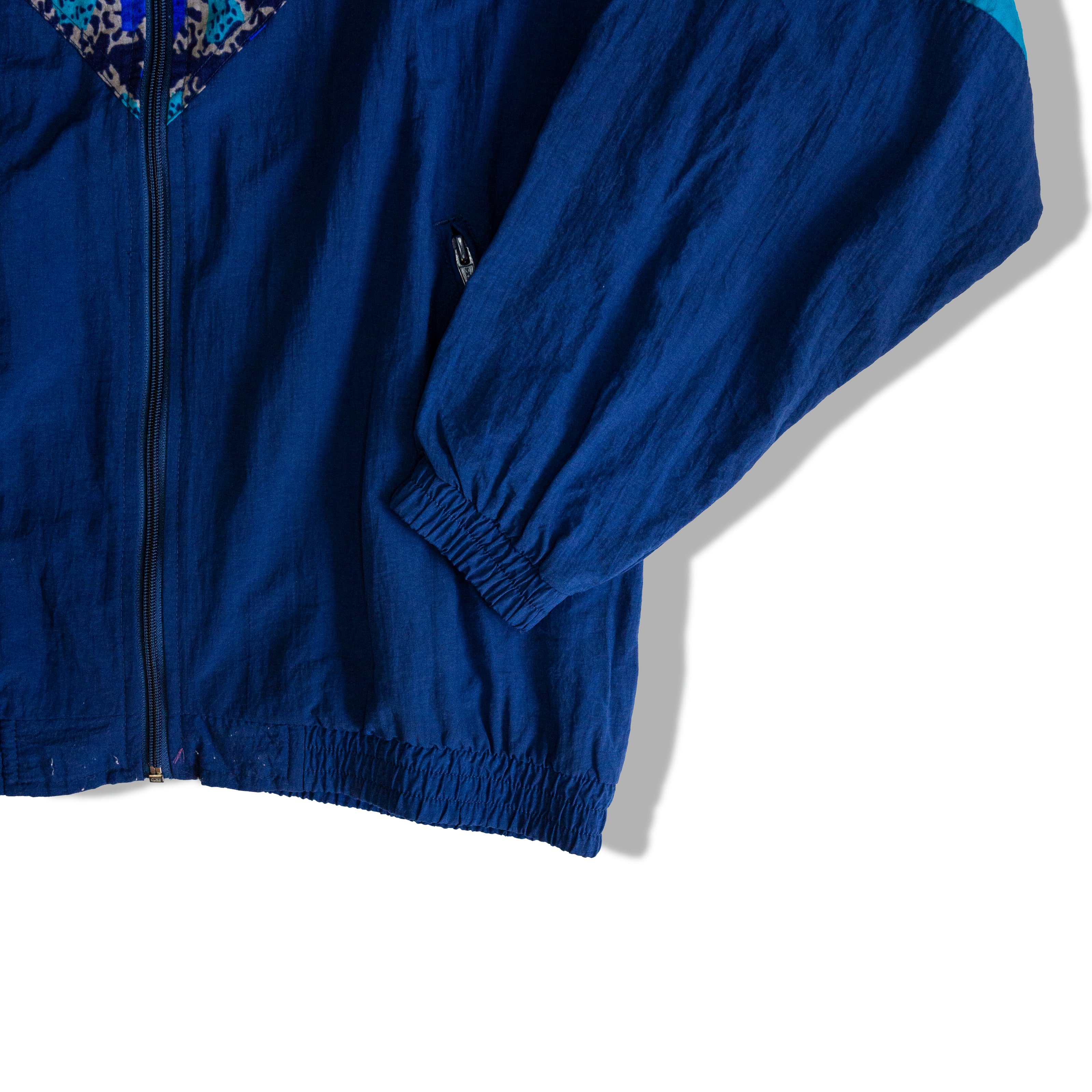 Vintage funky patterned windbreaker (M)