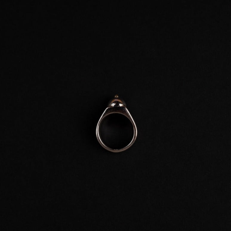 Noxpiria Golden nipple silver 925 ring