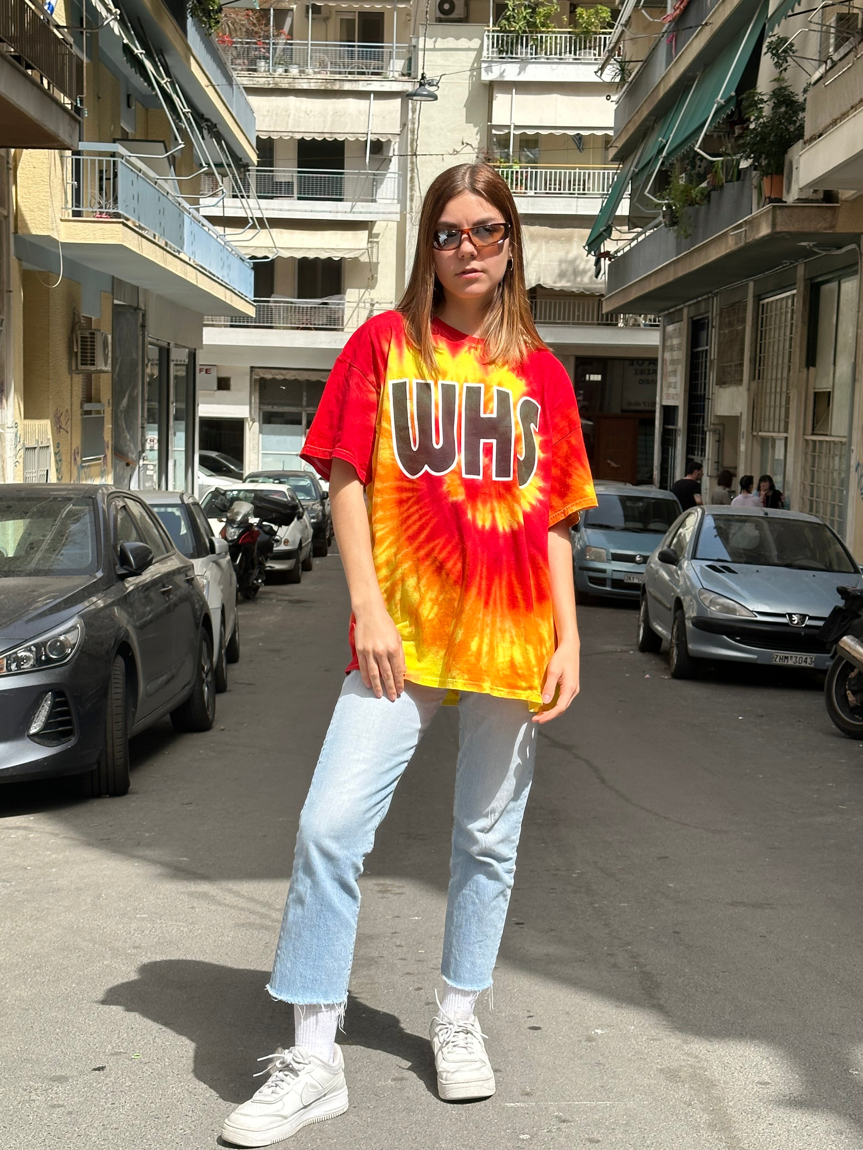 Super hot tie dye t-shirt