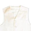 Vintage men’s jacquard silk vest (M)