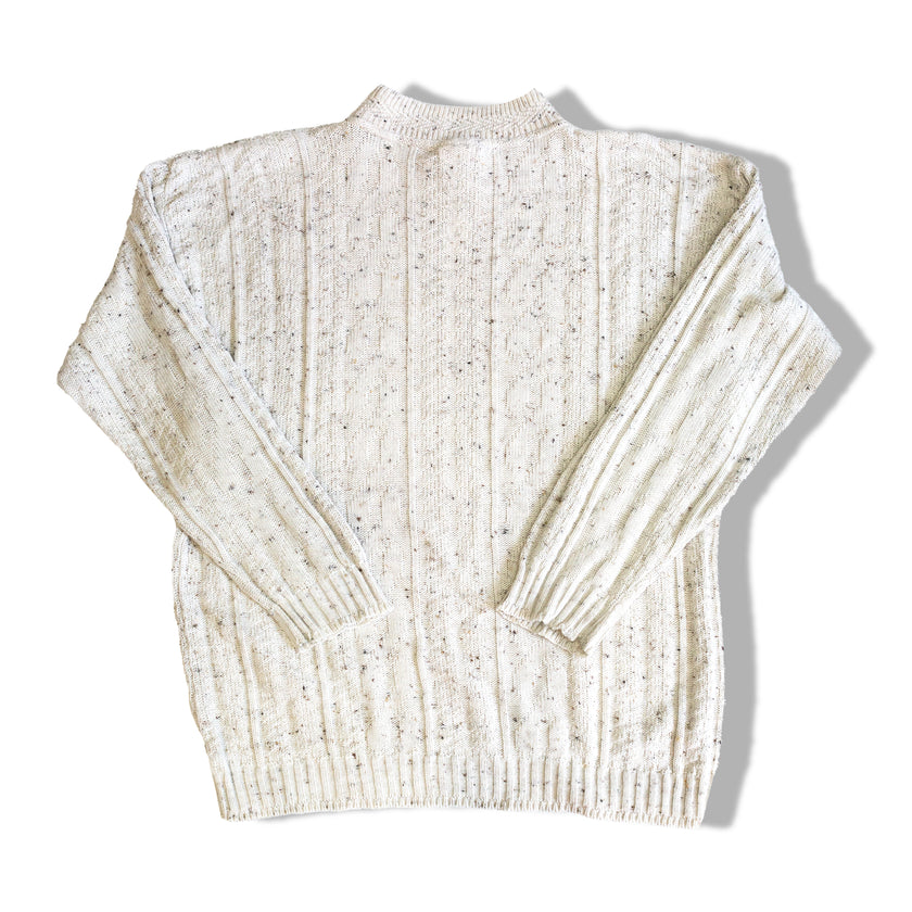 Cute round neck knit top