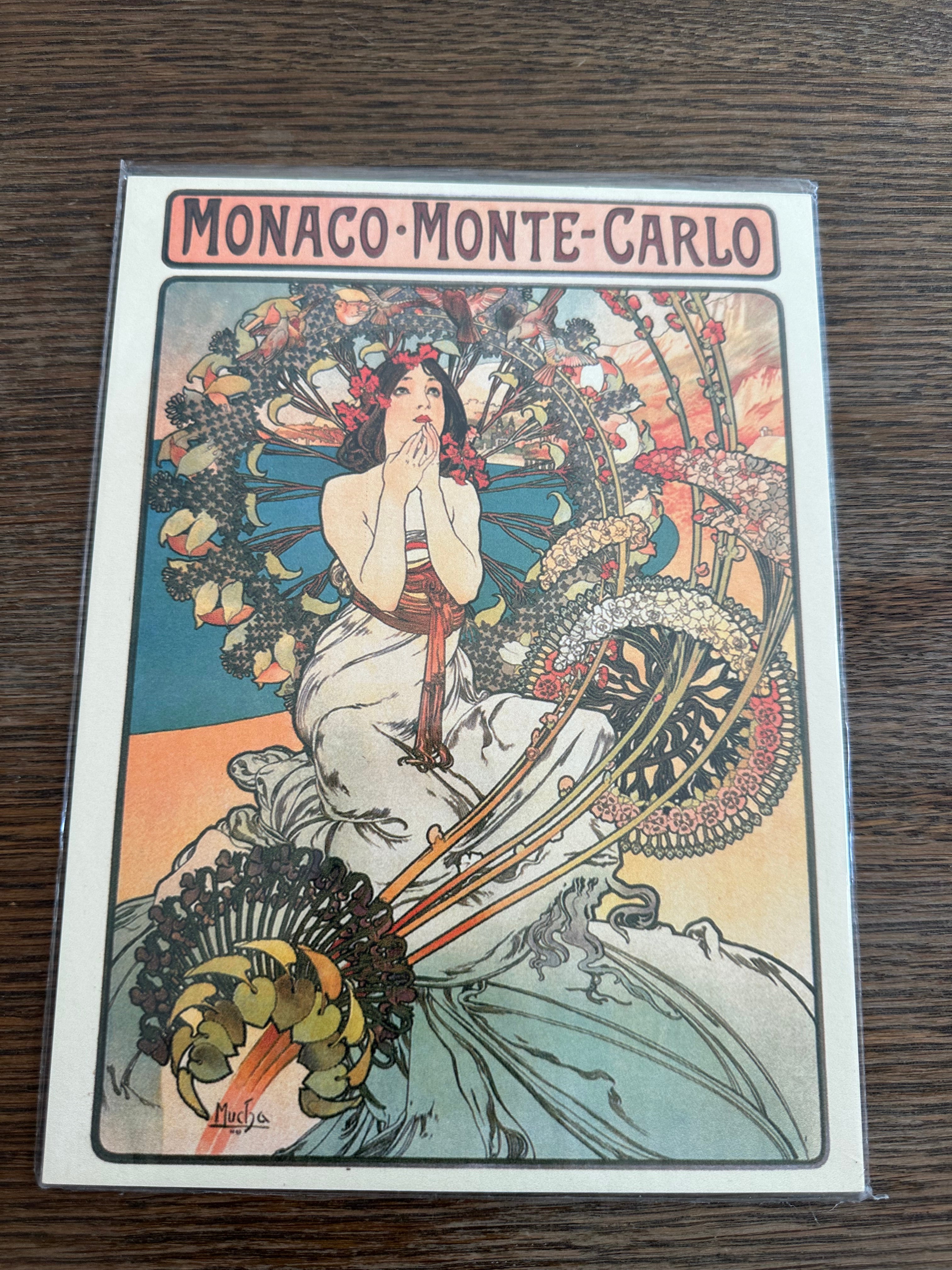 Monaco Monte Carlo poster