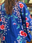 Stunning cotton yukata robe