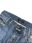 Dolce & Gabbana Y2K distressed jeans (XS)