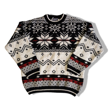 Stunning Vintage funky patterned sweater (L/XL)