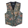 Vintage men’s floral tapestry waistcoat vest (M)