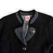 Spieth&Wensky vintage black alpine style knit jacket with decorative buttons (S/M)
